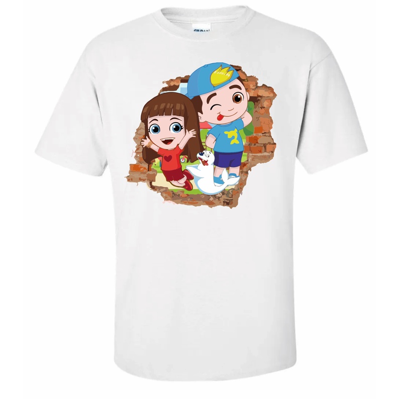 Roupa infantil Camisa Camiseta Menino Menina LUCAS NETO GI LUCAS DESENHO ANIMADO SERIE