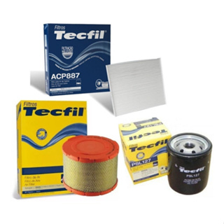 Kit Filtros Ar Cabine / Ar Motor / Oleo Motor Hilux 2.5 3.0 em Oferta na Shopee