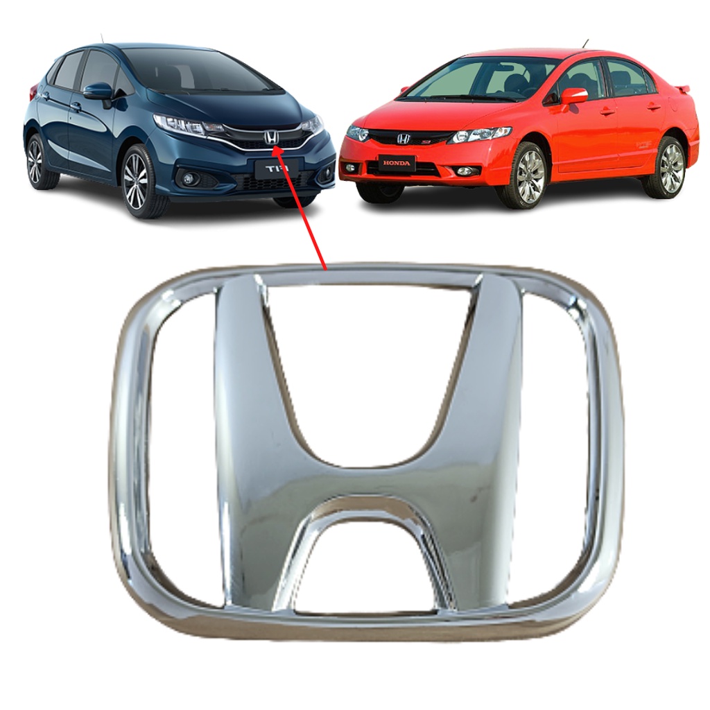 Emblema Grade  New Civic 2007 2008 2009 10 2011 FIT 2009 10 11 12 13 2014