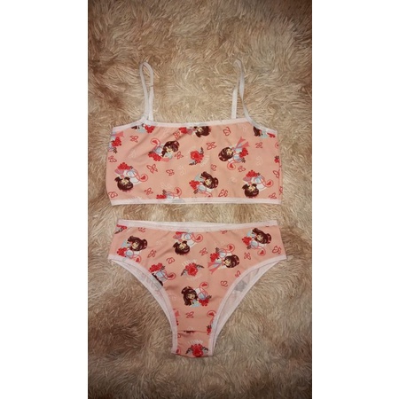 conjunto infantil juvenil sem bojo