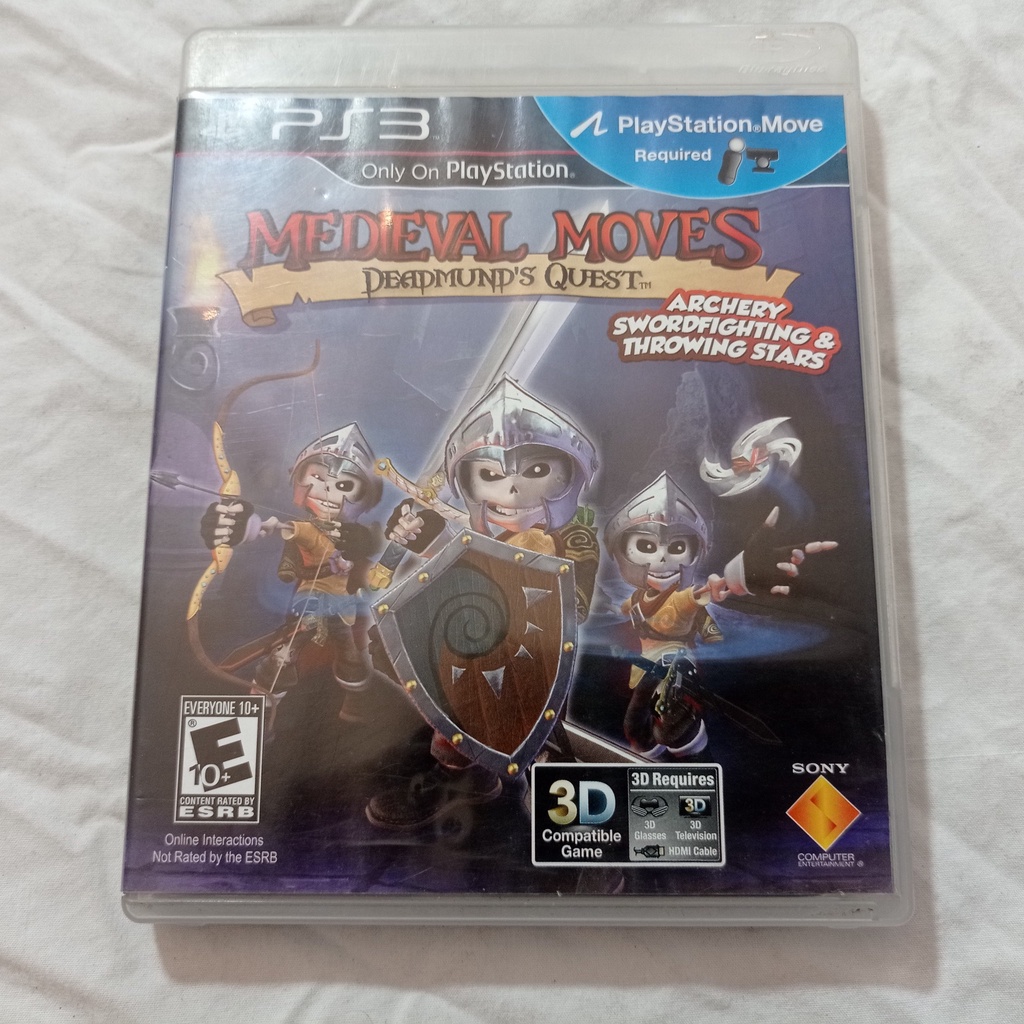 Medieval Moves: Deadmund's Quest Playstation 3 Mídia Física
