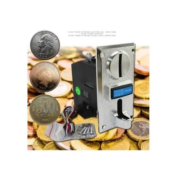 Moedeiro-multimoedas Eletrônico-fliperama Arcade Jukebox