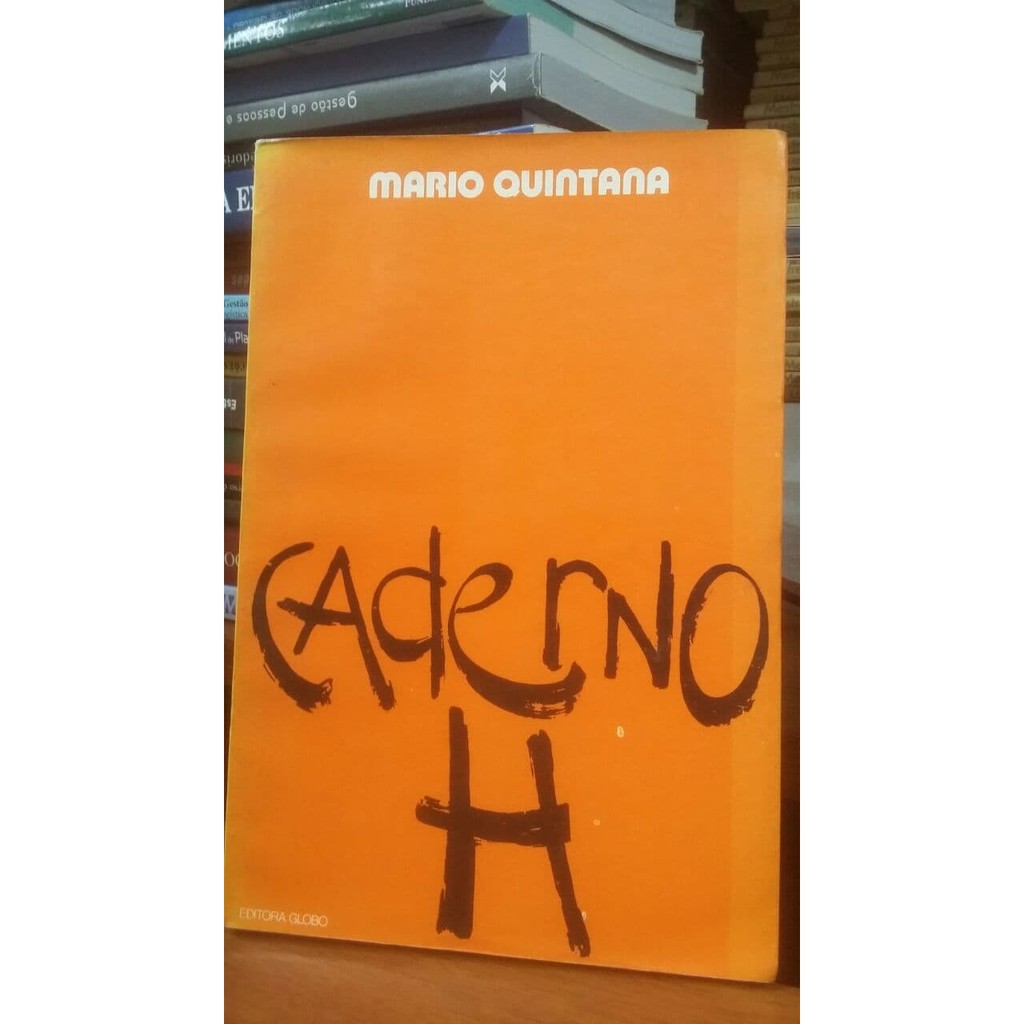 CADERNO H - MARIO QUINTANA | Shopee Brasil