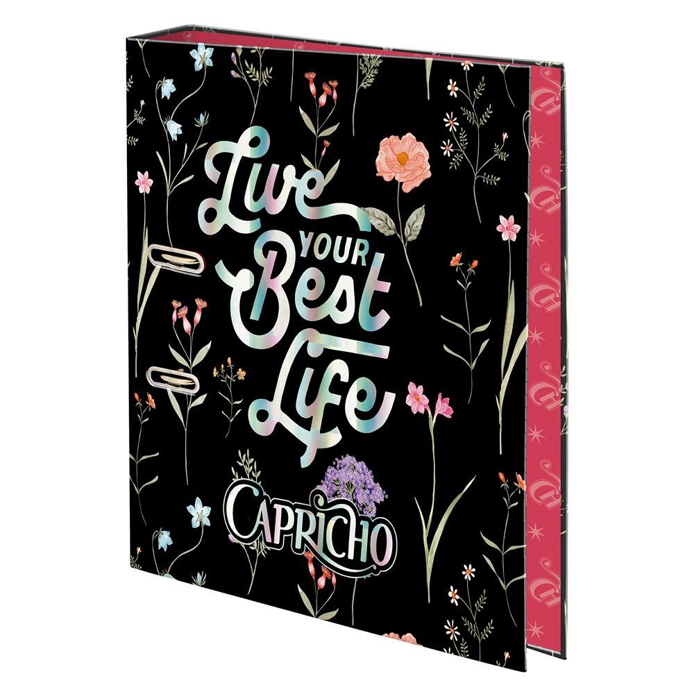 Registrador AZ Escolar Lombo de 4 cm Capricho Night Forest - DAC