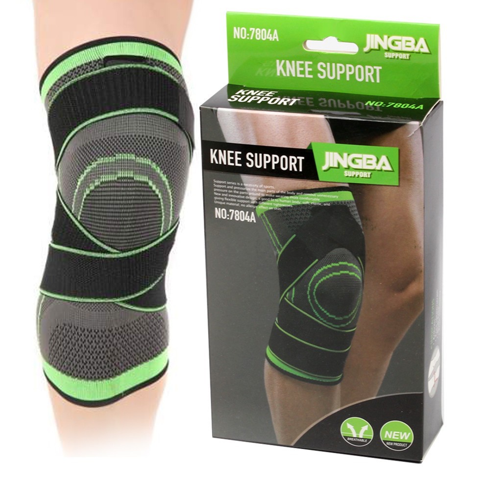 Joelheira de compressão Masculina e Feminina de Compressão com Bandagem elástica de Estabilidade - Fitness, Crosffit, Academia, Corrida, Caminhada, Esportista, Futebol, Basquete