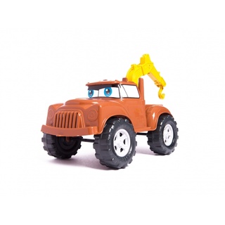 Caminhão Guincho Reboque Super Truck Grande 39cm Carrinho Caminhãozinho Brinquedo Infantil