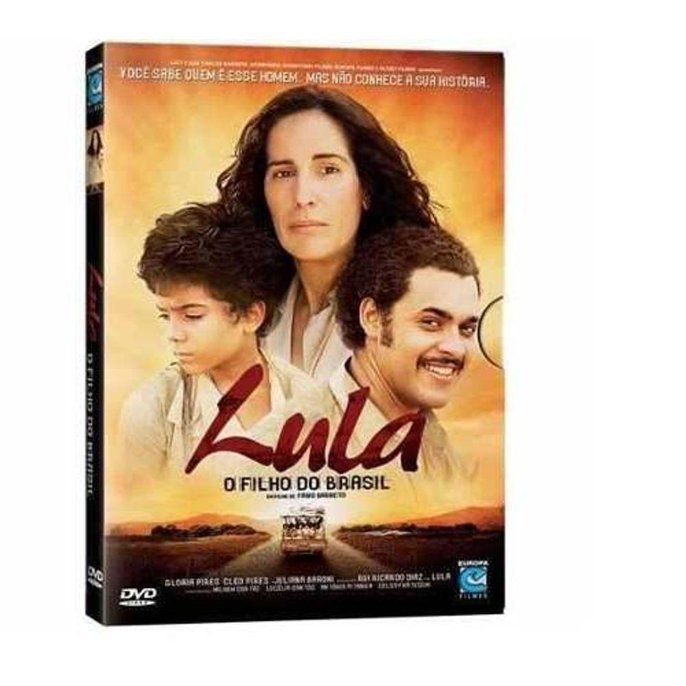DVD Lula O Filho do Brasil - Trajetória Pessoal Profissional