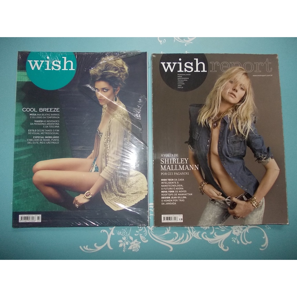 Wish Report -  Shirley Mallmann. Beatris Barros. (Kit de 2)