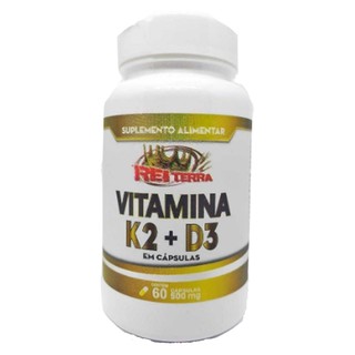 Vitamina K2 + D3 60 Cápsulas 500mg