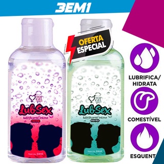 Lubrificante Ìntimo Beijavel Hot 60ml Top Gel intimo sex shop Produtos eróticos