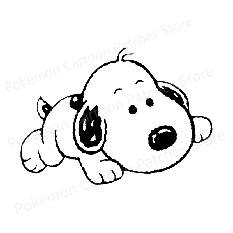 Baby Snoopy Sleeping Clip Art