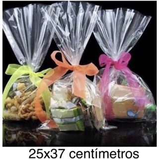 50 saco celofane 25x37 bopp transparente em Oferta na Shopee