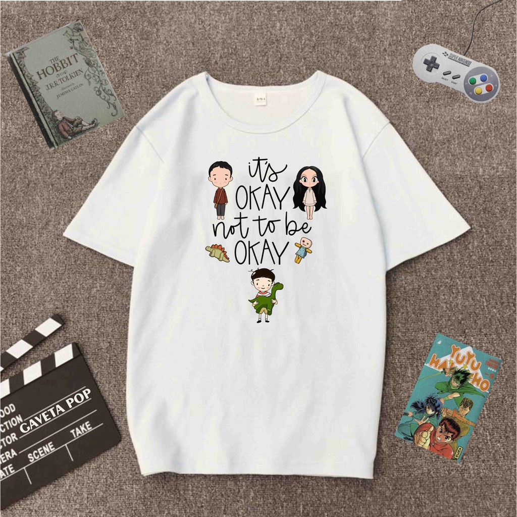 Camiseta Tudo bem não ser normal It's okay not to be okay Kdrama Dorama Dorameiras Coreia Korea