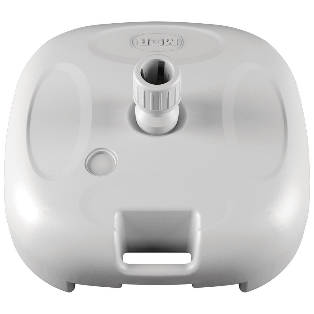 Base Para Guarda-Sol ou Ombrelone Em Plástico Água 18L ou Areia 22Kg - Mor