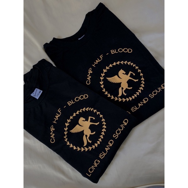 Camiseta Camp Half Blood Acampamento Meio-Sangue Percy Jackson Masculino  Cor Preta