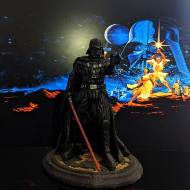 Star Wars - Guerra Nas Estrelas - Darth Vader em resina