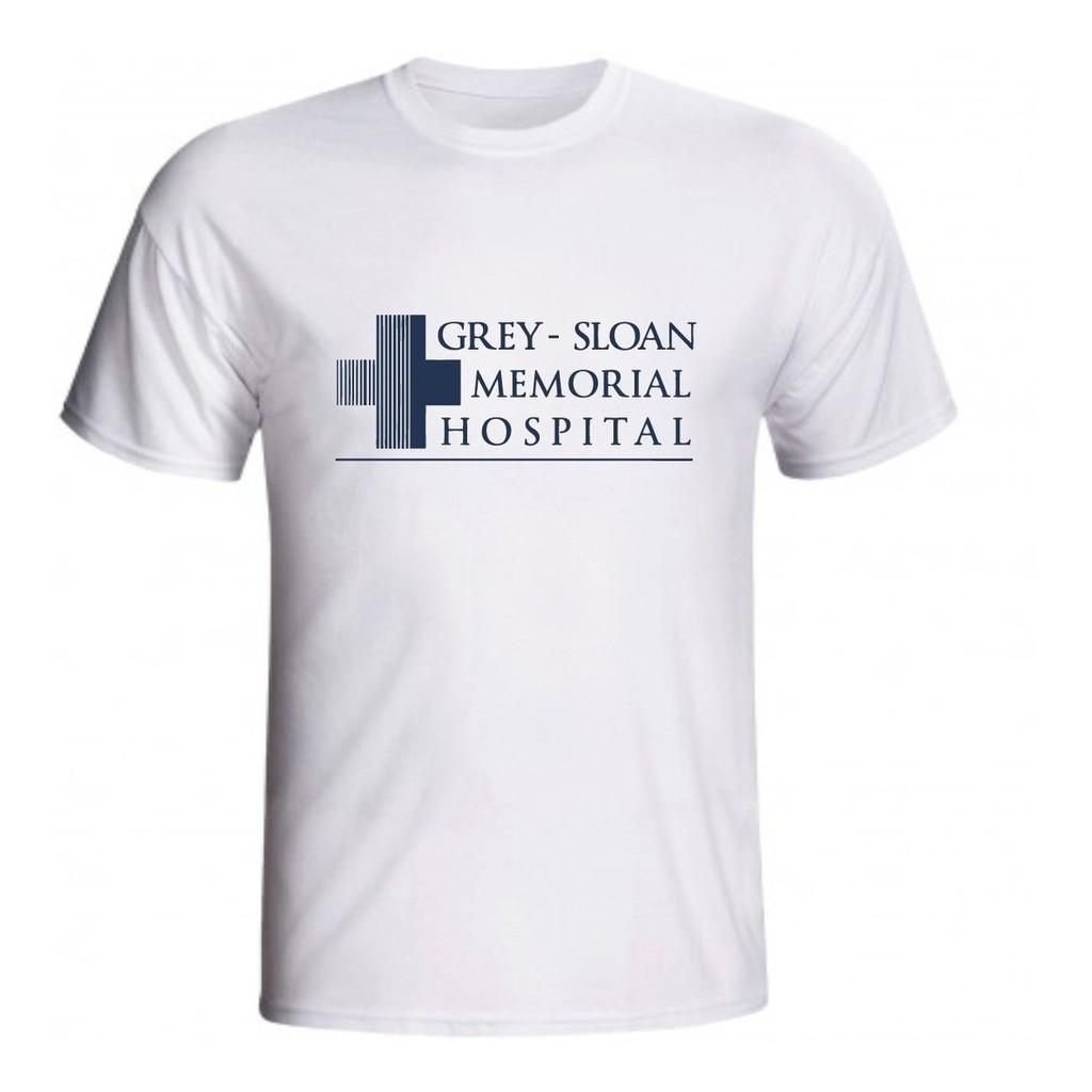 Camiseta Grey Sloan Memorial Hospital Greys Anatomy Série