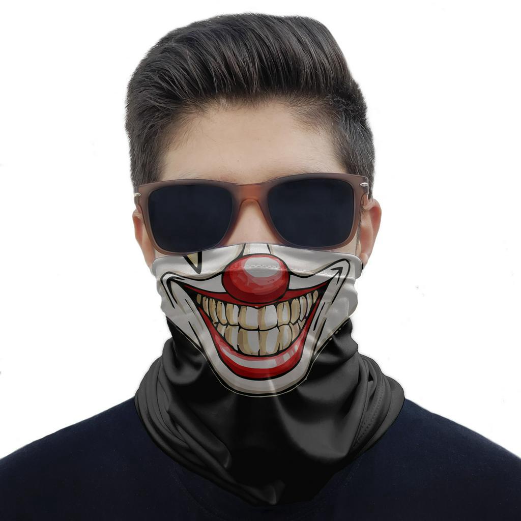 Mascara Bandana Palhaco Protecao Ciclismo Pesca Paintball