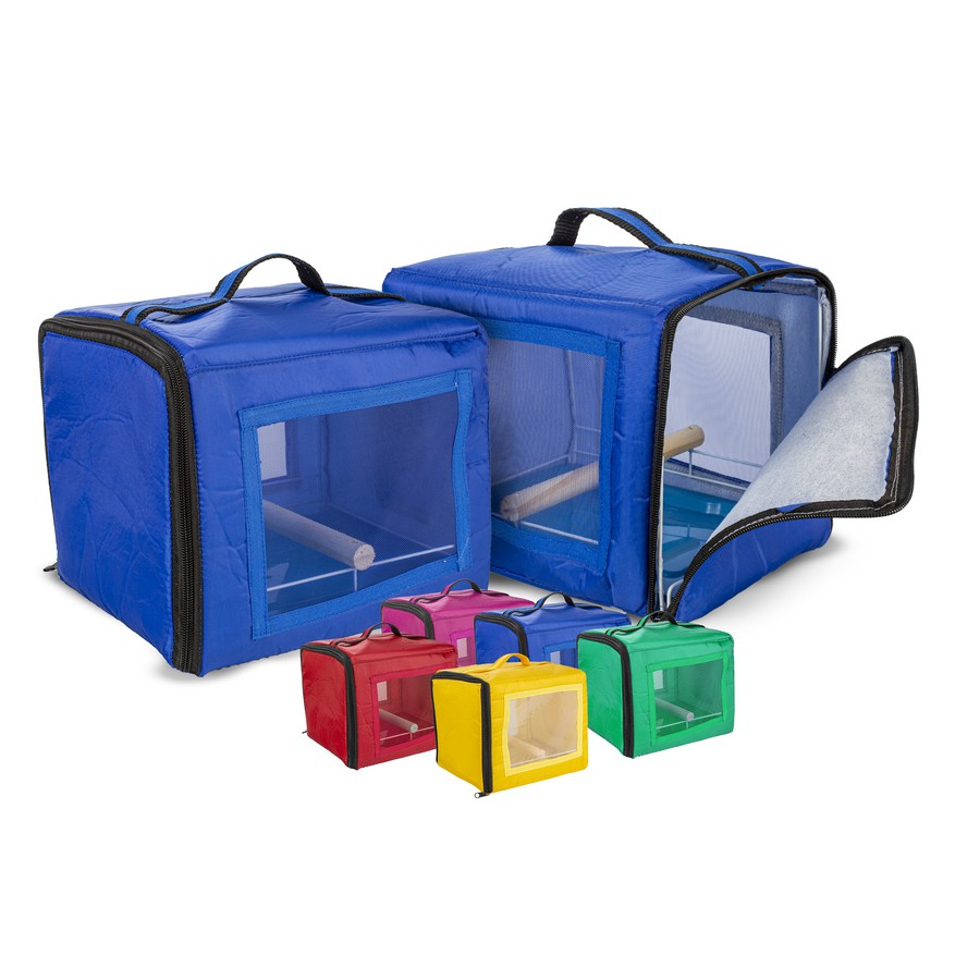 Bolsa Maleta Para Transporte De Calopsitas E Aves De Pequeno Porte Com Puleiro