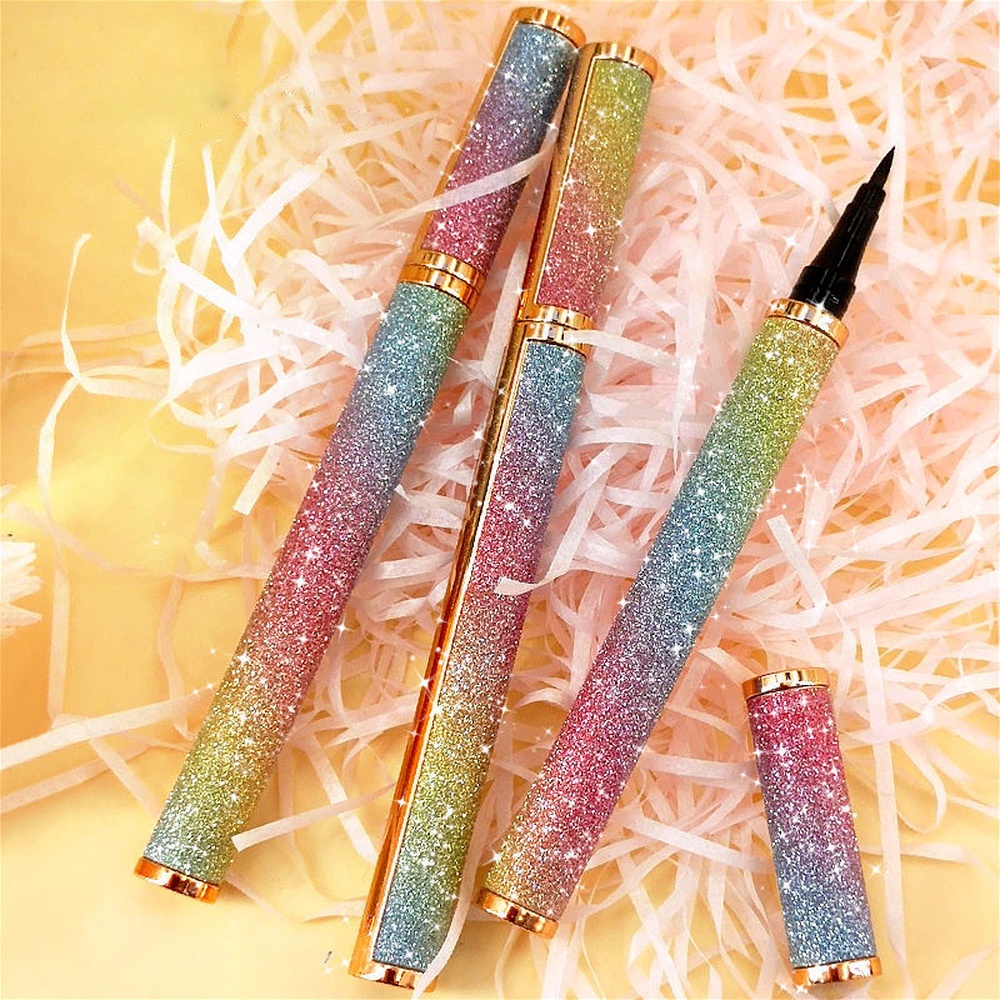 Delineador Líquido preto De Secagem Rápida À Prova D 'Água De Longa Duração Anti-Manchas