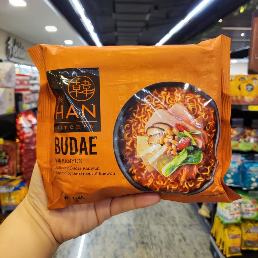Macarrão Instantâneo Coreano Premium The Han Kitchen: Budae Ramyun 119g em Oferta na Shopee