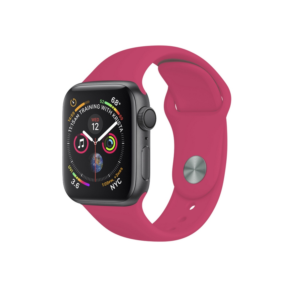 Pulseira Para Apple Watch 42mm / 44mm Ultra Fit - Rosa Chiclete - Gshield