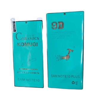 Película 9H Flexível Ceramics para Sams Galaxy Note 10 Note 10 PLUS