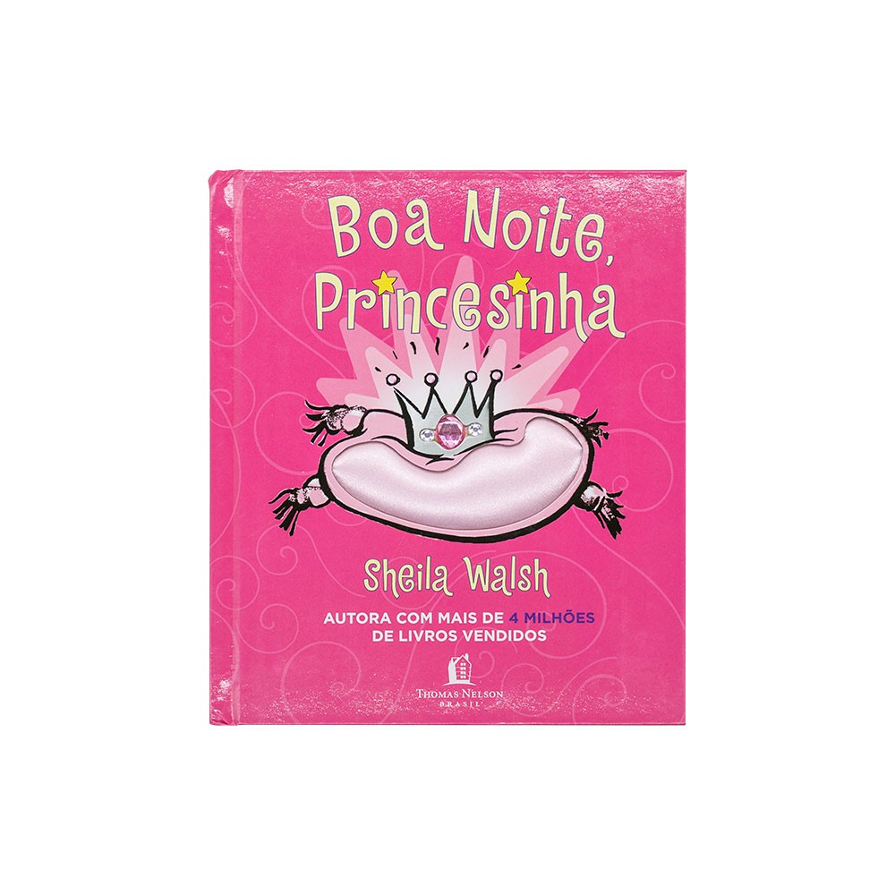 Boa Noite Princesinha | Capa Dura | Cor Rosa | Shopee Brasil