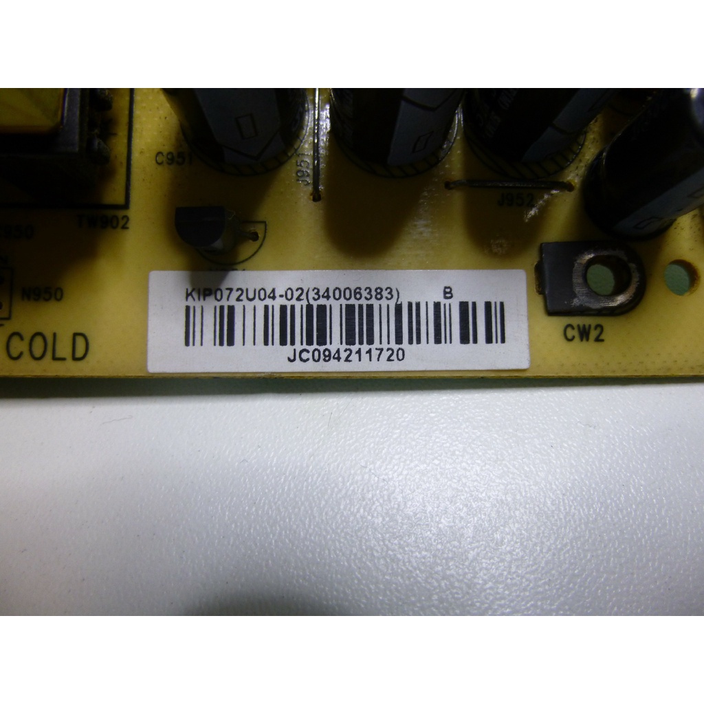 placa da fonte tv toshiba lc3245w / 35013791