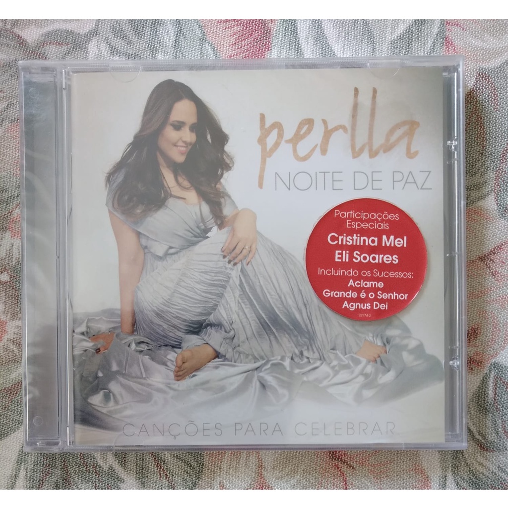 Cd Perlla - Noite De Paz - Lacrado - Cristina Mel