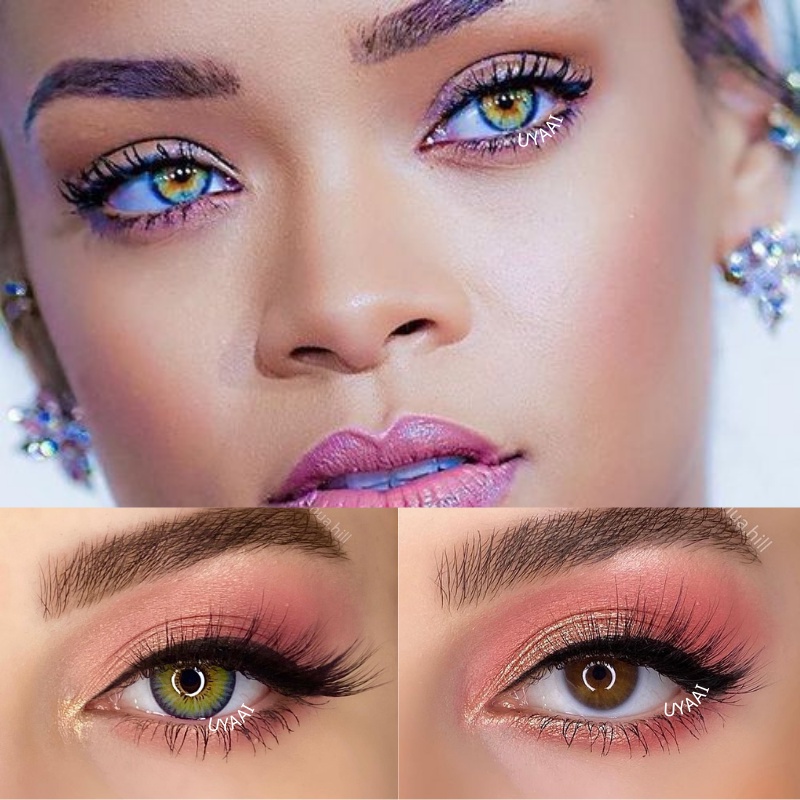 2pcs/pair Colored Contact Lenses Eye Contact Lenses Rihanna contact lens