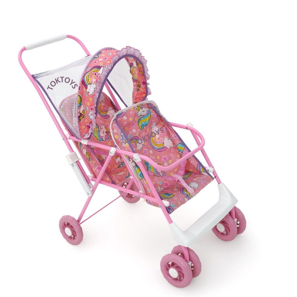 Carrinho de Boneca Gemêos Duplo Alive Reborn Milan Ninar Luxo PROMOÇÃO