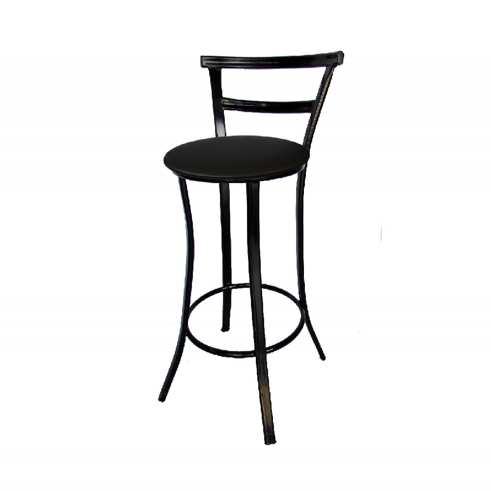 Banqueta Bar Prime 97cm x 42cm x 37 cm Aço Preto utilaço em Oferta na Shopee