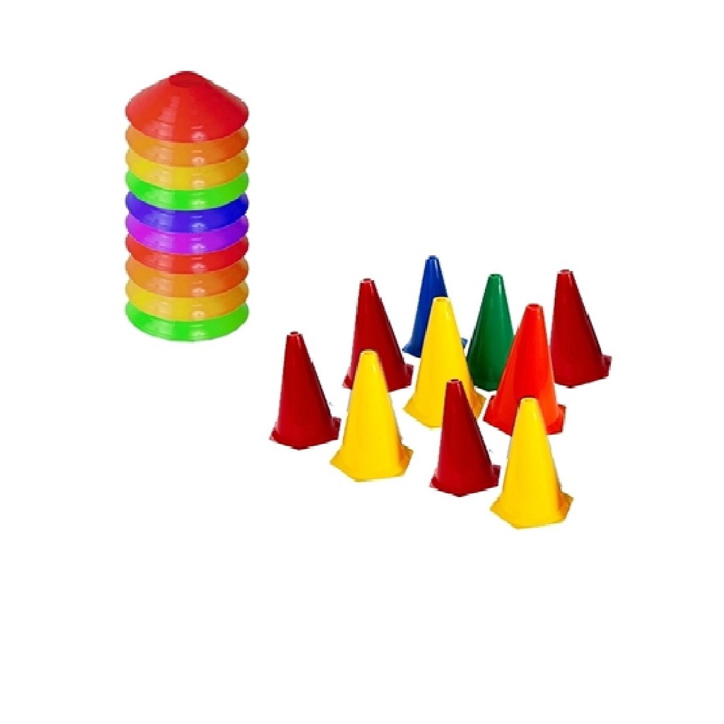 Kit 10 Cones + 10 Half Cone Funcional Rythmoon