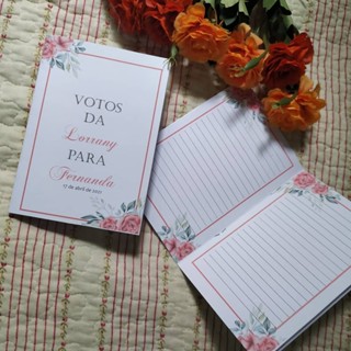 2 Votos para casamento personalizados em Oferta na Shopee