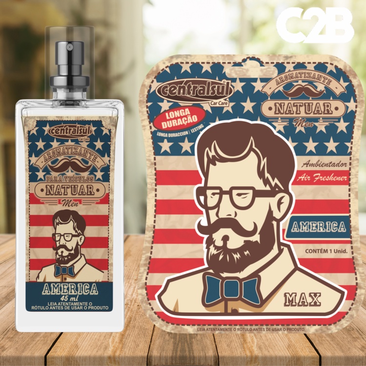 Kit cheirinho perfume para carro automotivo e ambientes Natuar spray ...