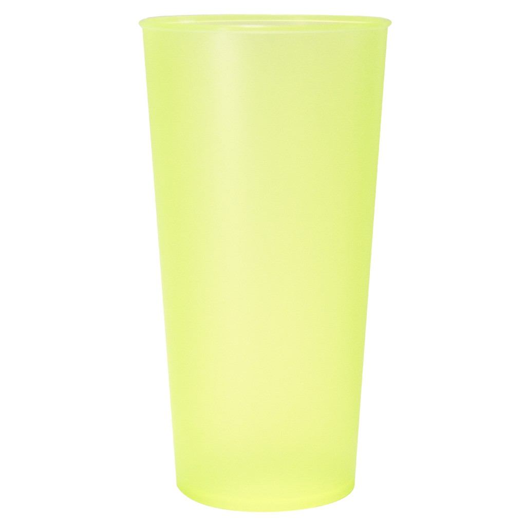 Kit 100 Copos Ecológicos 550ml PP - Resistentes Lisa Festas Eventos Reutilizáveis — imagem 2 de 2