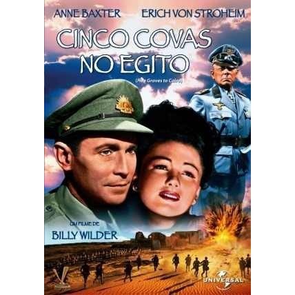 Dvd Cinco Covas No Egito (anne Baxter) Original