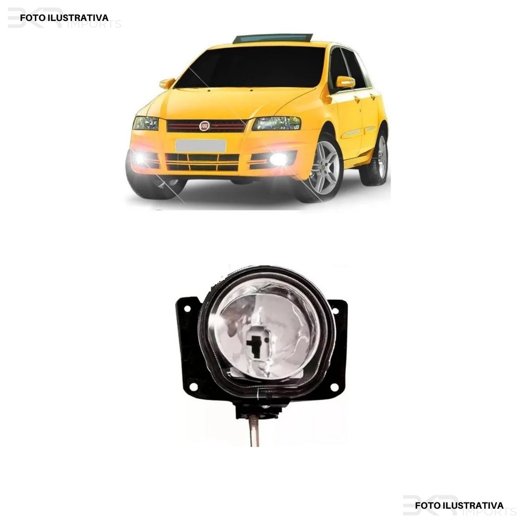 Farol Milha Fiat Stilo 2008 2009 2010 2011 2012 Todos Modelos em Oferta na Shopee