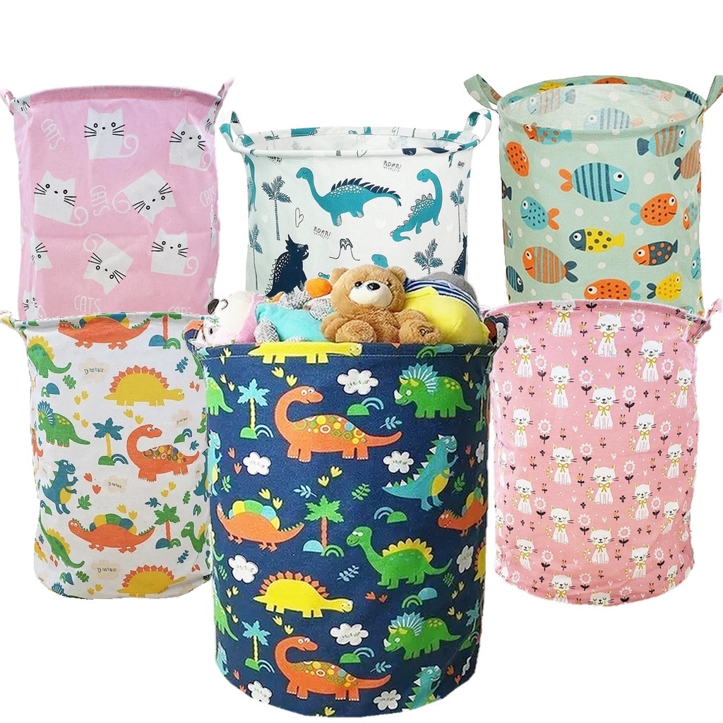 Cesto de Roupa Infantil Organizador de Brinquedos Roupinha em Oferta na Shopee