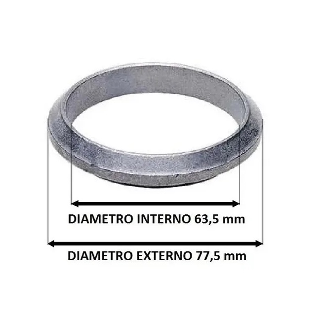 Anel Vedaçao Coletor Ao Escapamento Silverado Maxion S4 em Oferta na Shopee