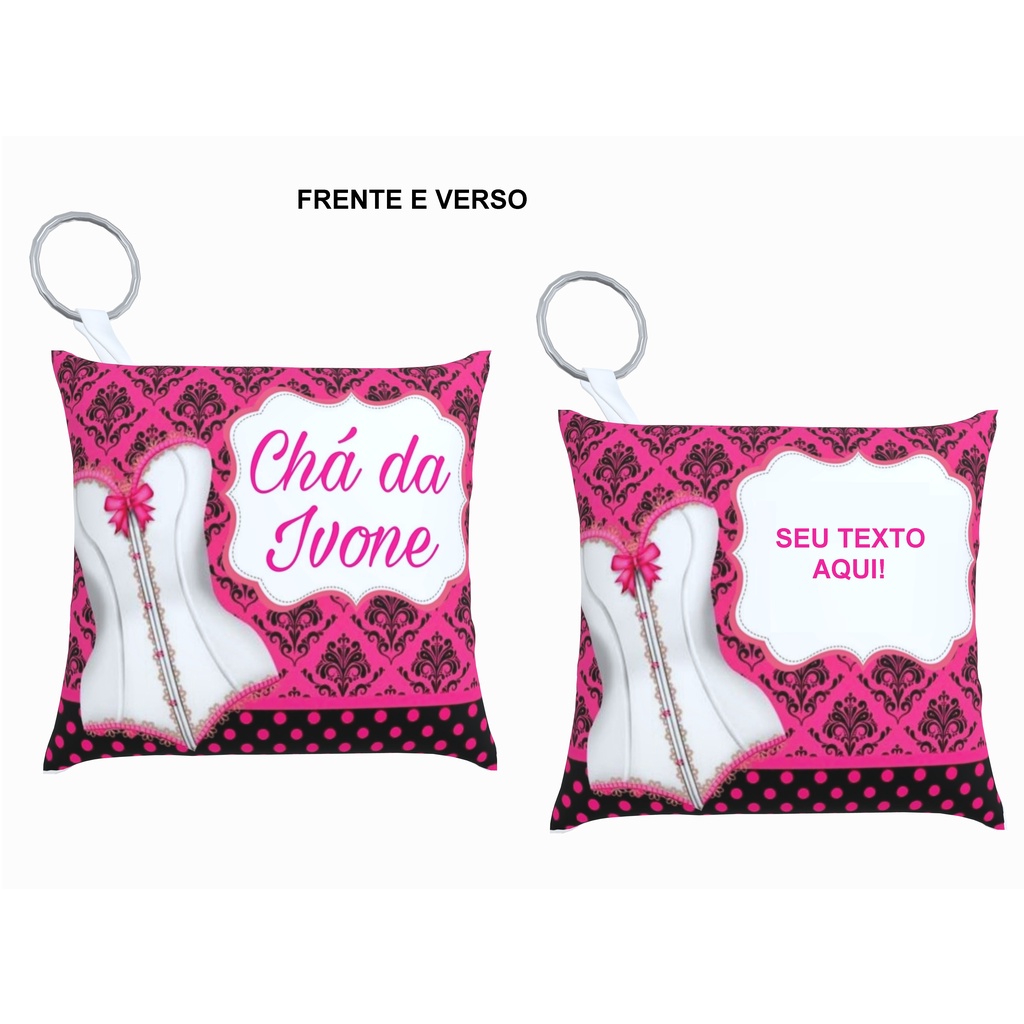 Kit 30 Almochaveiros para lembracinhas de Chá de Lingerie