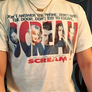 Camiseta T-shirt Unissex Algodão Filme Pânico Movie Scream em Oferta na Shopee