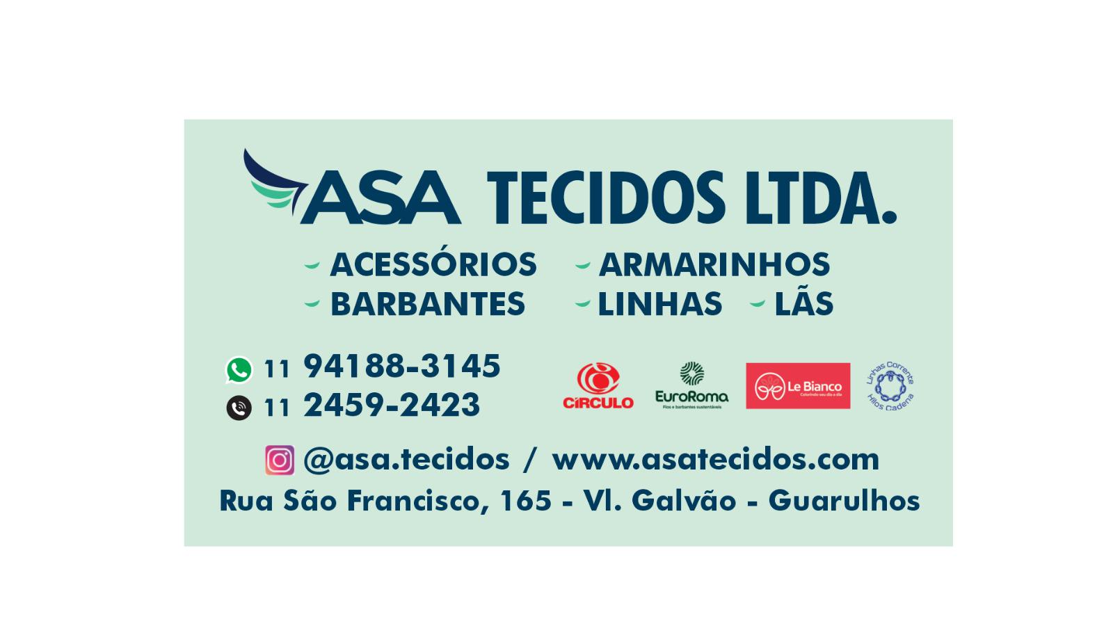 ASA TECIDOS ACESSORIOS E ARMARINHOS