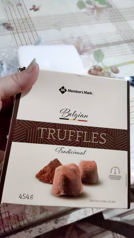 Trufa Importada Chocolate Belga Tradicional Belgian - 454g Member's Mark |  Shopee Brasil