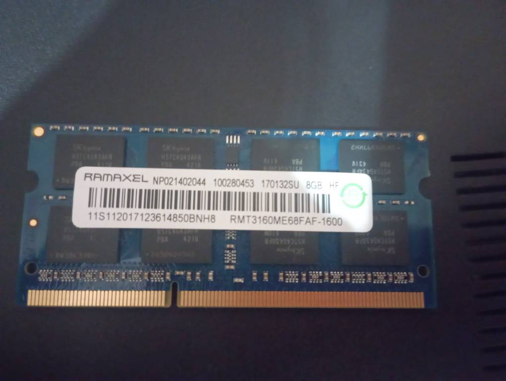 Ramaxel DDR3 RAM Laptop 2GB 4GB 8GB 1066/1333/1600MHz SODIMM Memory DDR3L  PC3L-12800S | Shopee Brasil