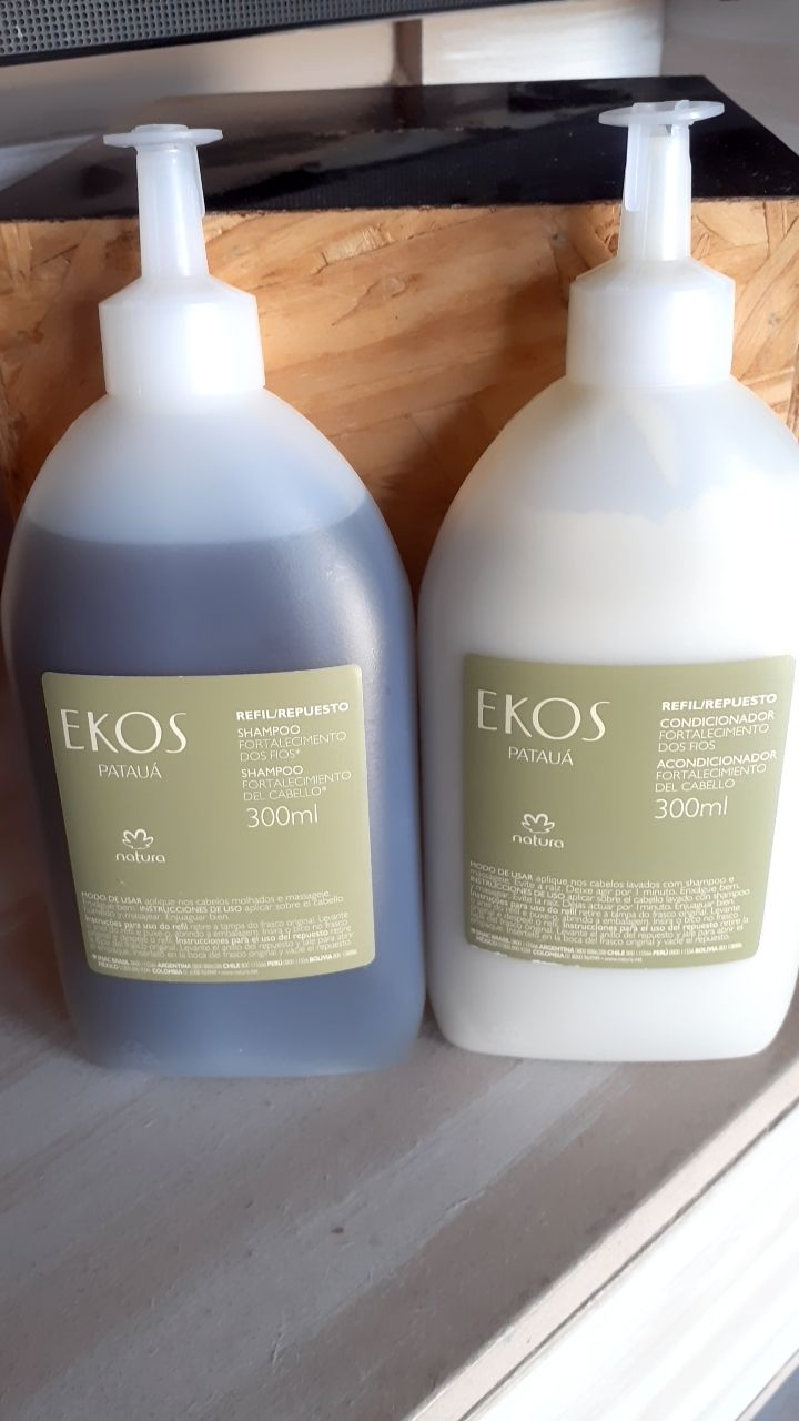 Natura Ekos Patauá Refil Shampoo + Condicionador | Shopee Brasil