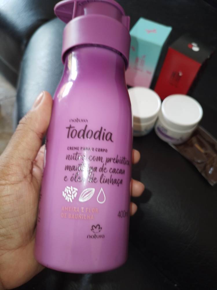 TODODIA Natura Hidratante Corporal 400 ml. Pote Varias Fragrancias | Shopee  Brasil