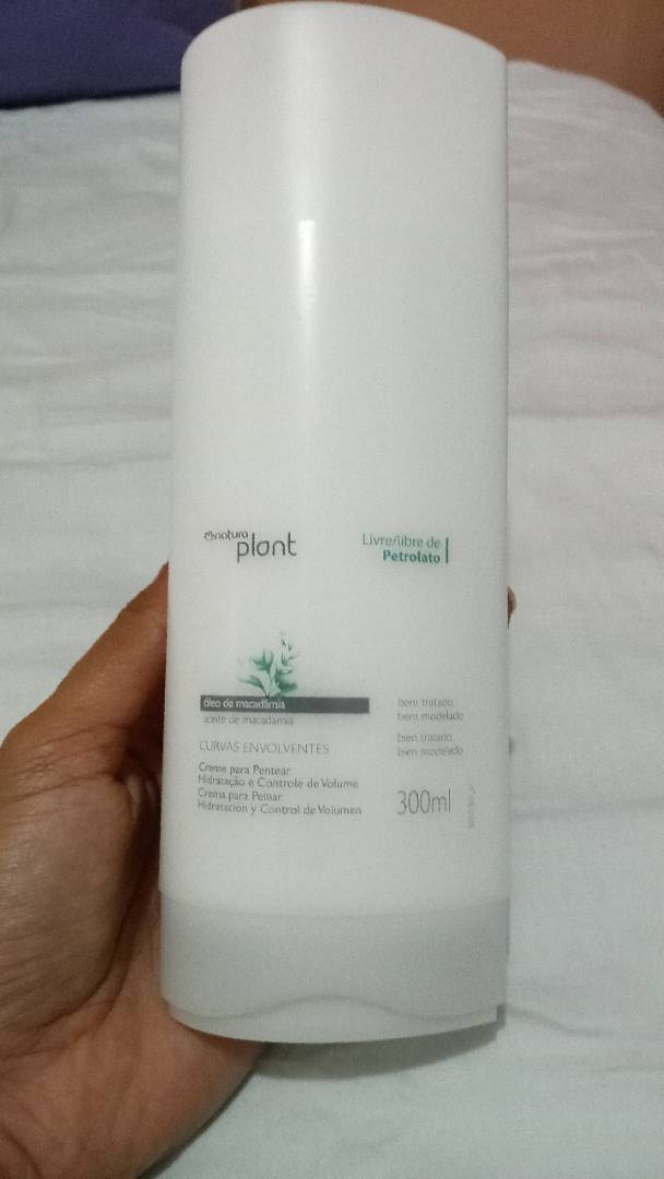 Curvas Envolventes Natura Plant: Shampoo, Condicionador ou Creme de Pentear  (Regular ou Refil) - 300ml | Shopee Brasil