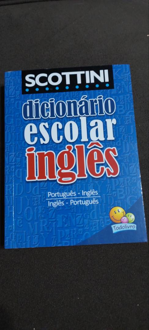 Scottini - Dicionário de Inglês - 60 mil verbetes (Capa Plástica